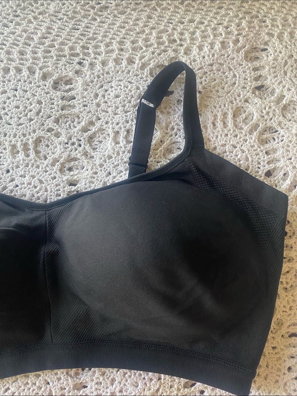 Warner's Black Wireless Molded Cup Bra Size 2X